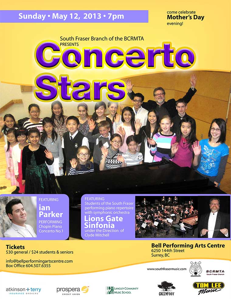 Concerto Stars Poster