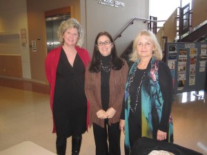 Catherine Bundt, Sylvia Leigh and Brenda Sleightholme